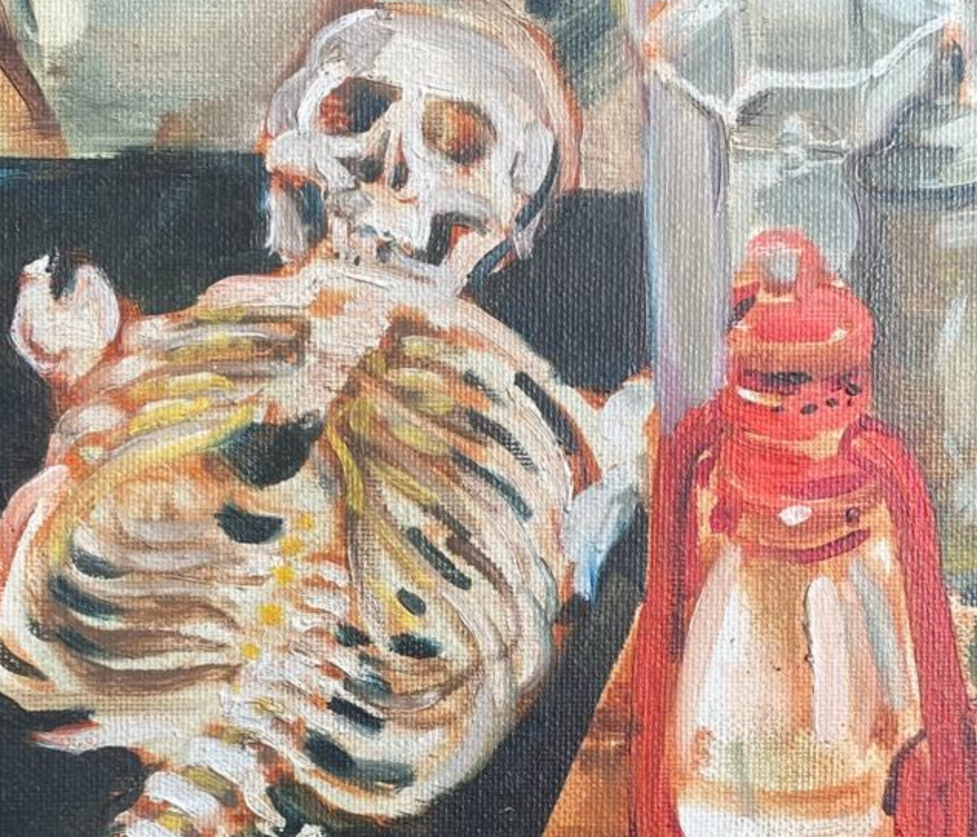 Memento mori (recuerda la muerte) — instalación