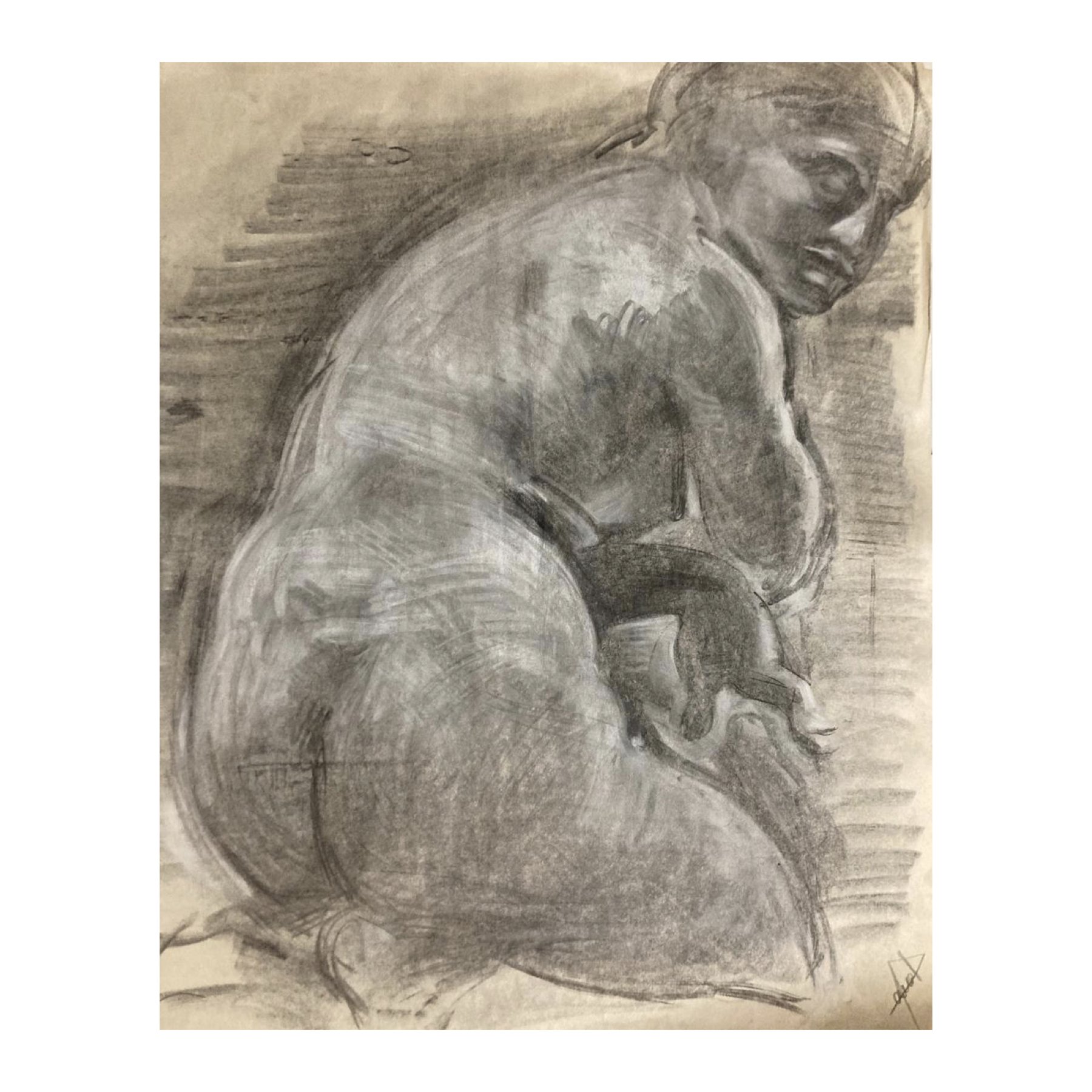 Mujer de espaldas