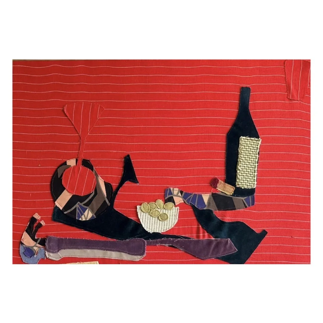 Bodegón con vino