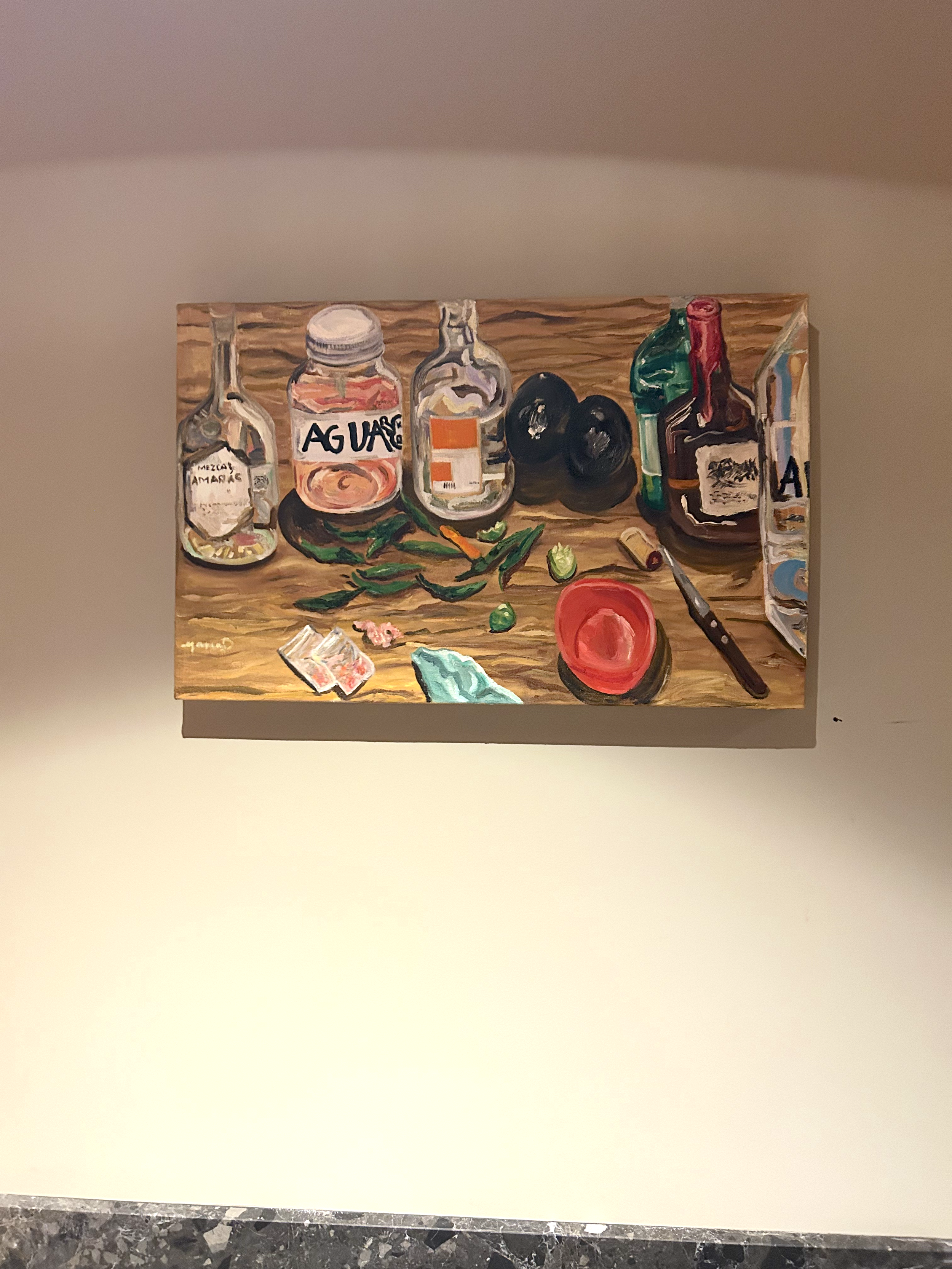 No. 13. Serie “Bodegón del vicio” — instalación